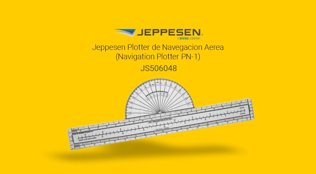 Plotter de navegacion visual Jeppesen PN-1